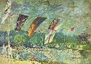 Alfred Sisley Regatta in Molesey oil painting on canvas